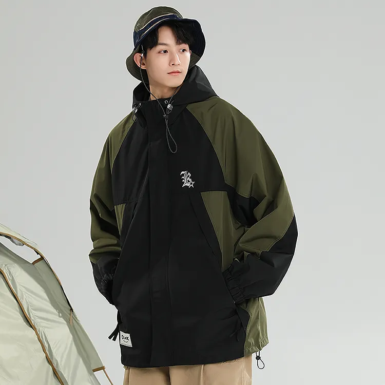 OLRIK Spring And Fall Windbreaker Jacket Unisex-9