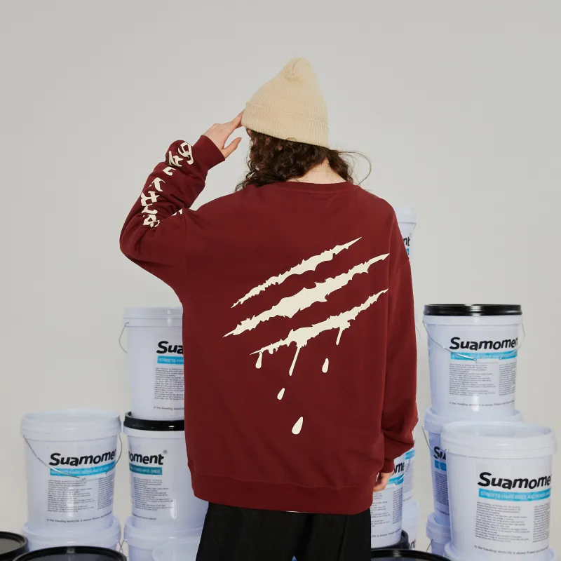 Suamoment Sweatshirts Unisex-16