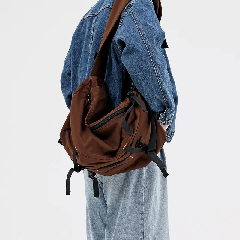 MYEDITION Messenger Bag, Gym Bag, Handbag, Shoulder Bag, Crossbody Bag, Outdoor Bag Nylon Fabric Multicolor Unisex-38
