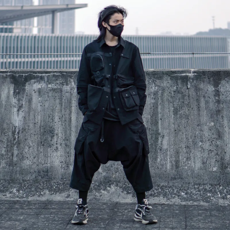 VIP Loose Fit Jacket Unisex Black-3