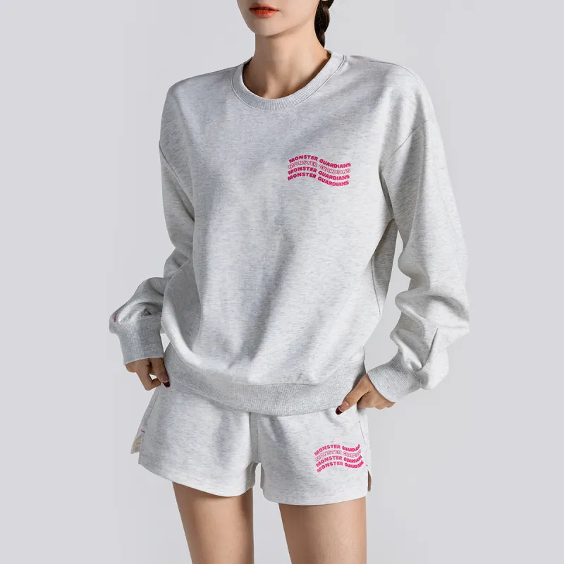 Monster Guardians Sweatshirt Sets Women's-2