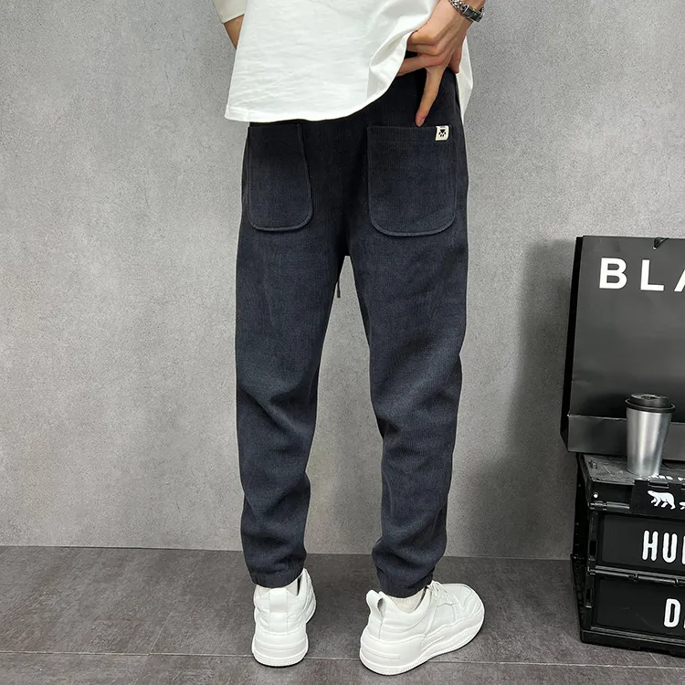 HALEBOSS Knitted Sports Pants Men's-9