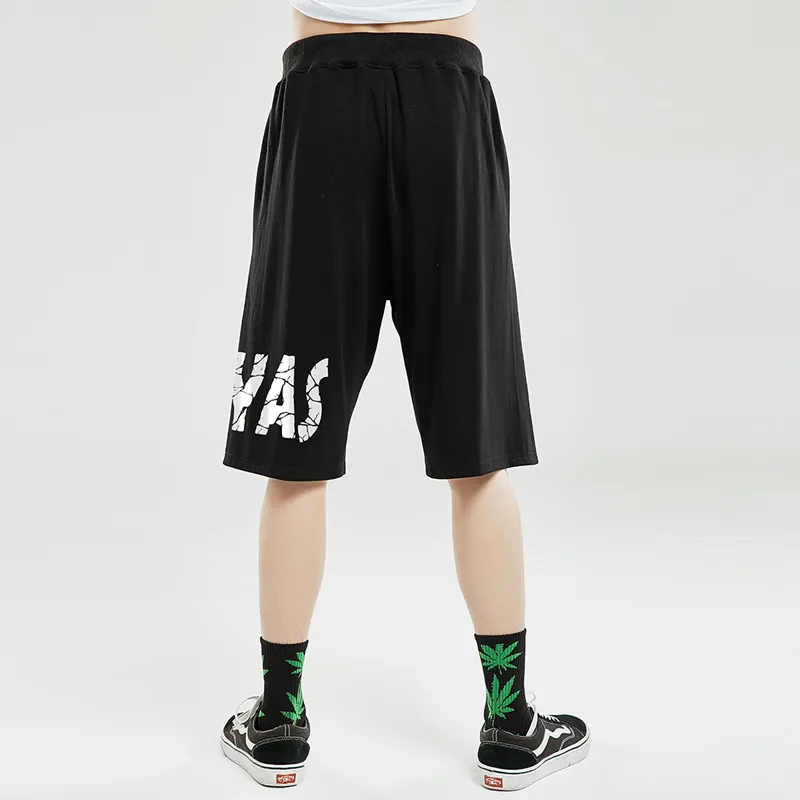 SANSYAS Casual Shorts Unisex Black-2