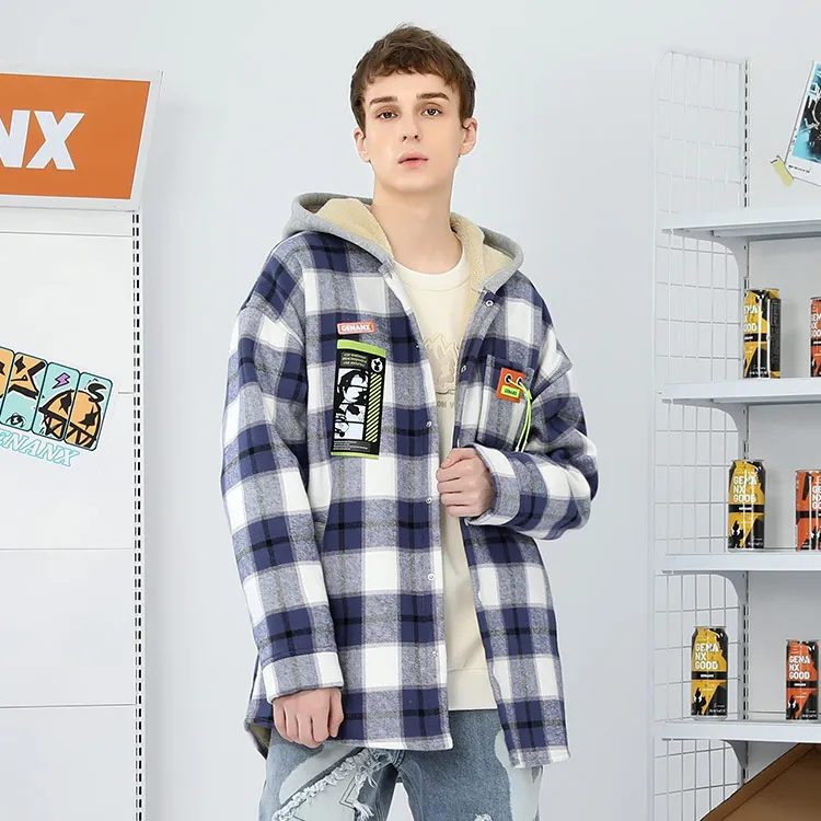 GENANX Loose Fit Thickened Jacket Unisex-3
