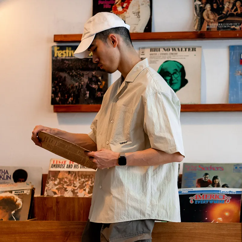 URBAN STANDARD Shirts Men Ecru-4