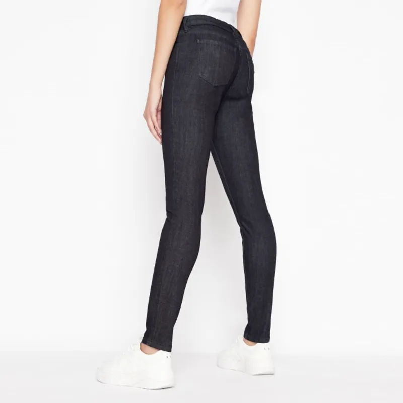 ARMANI EXCHANGE Jeans Women's Dark Denim Blue-4