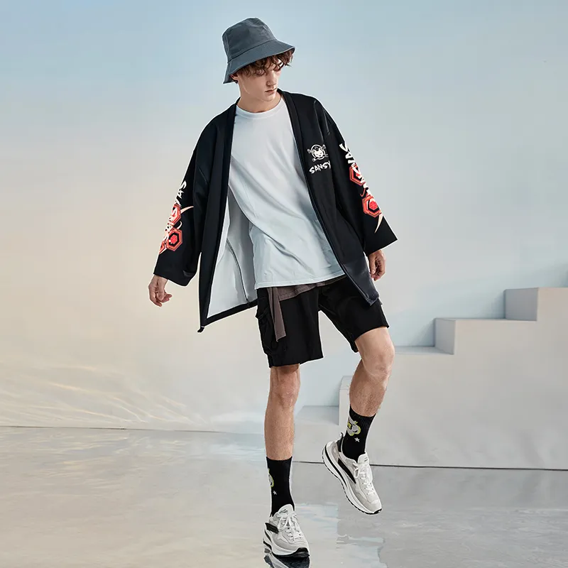 SANSYAS Jackets Unisex Black-4