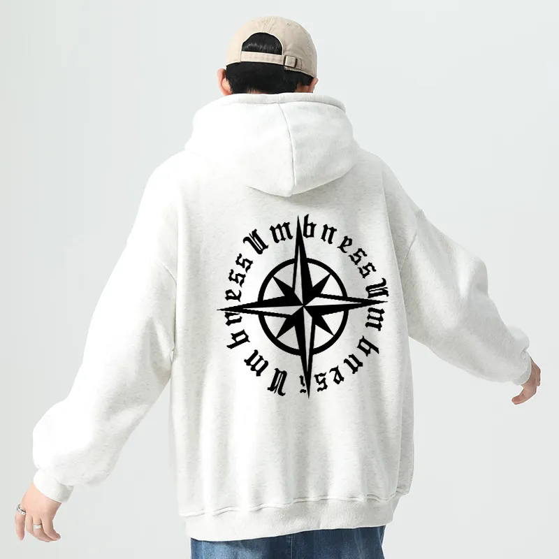 UMBNESS Sweatshirt Winter Unisex-14