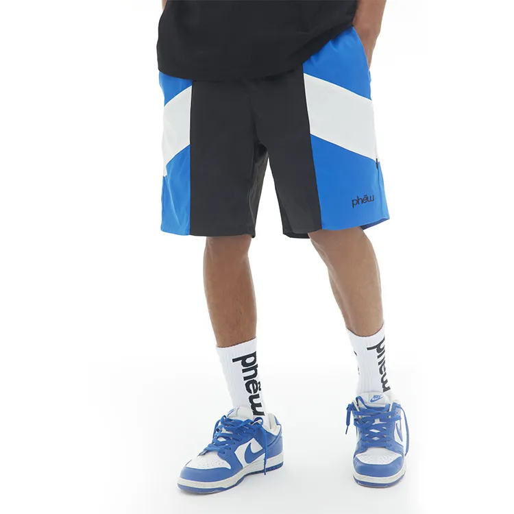 Phew Loose Fit Shorts Unisex Blue-3