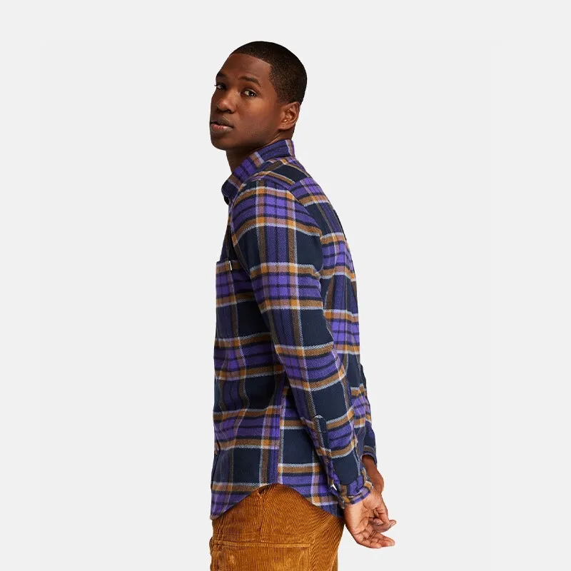 Timberland Shirt Men's Black Purple-1