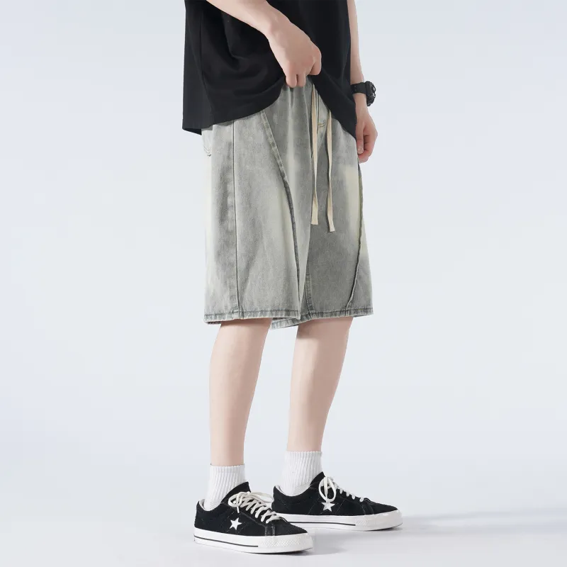 PAKA Denim Shorts Men-13