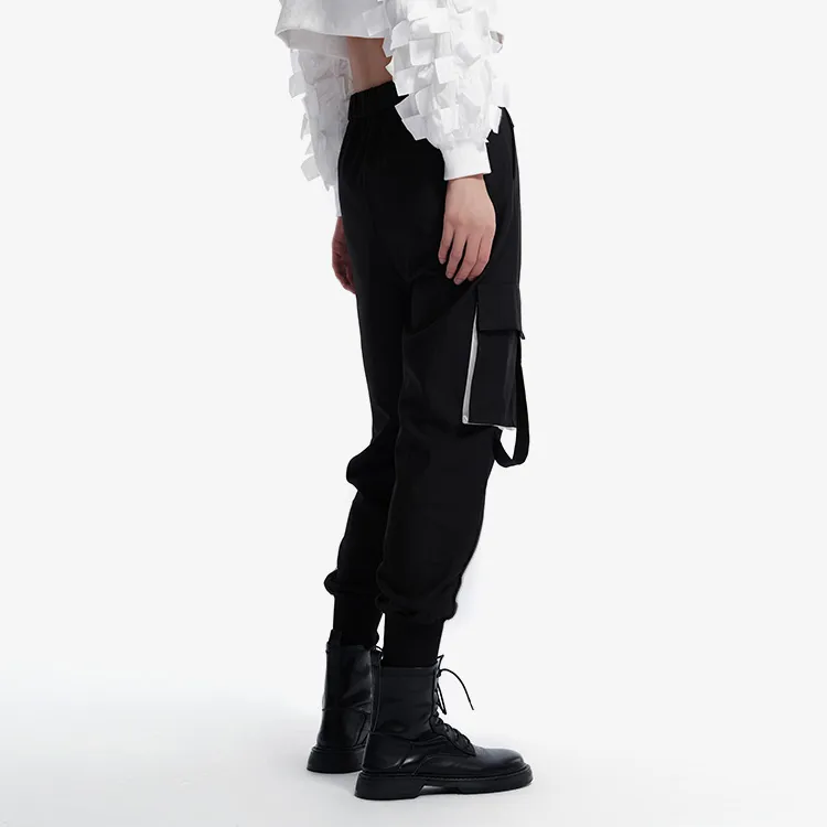 Eral Cargo Pants Women's Black-2