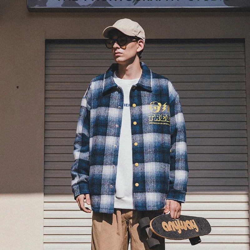 WAYNEXZAVIER Loose Fit Jacket Men's-2