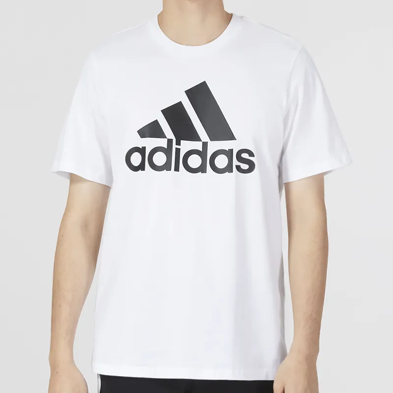 Adidas Essentials Single Jersey Big Logo Tee-4