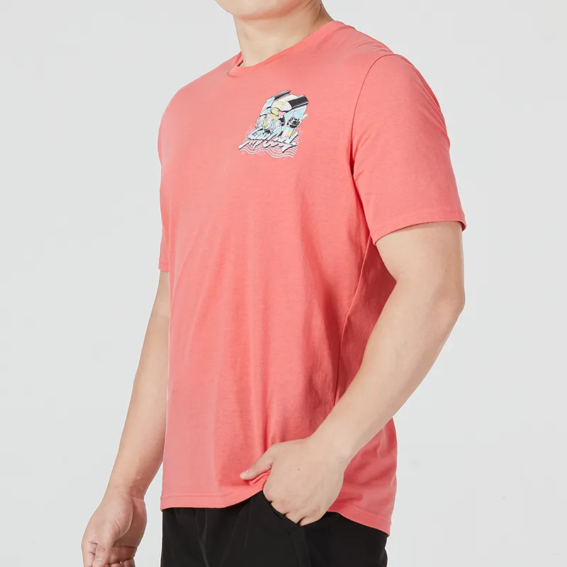 Under Armour T Shirt Men's Pink-4
