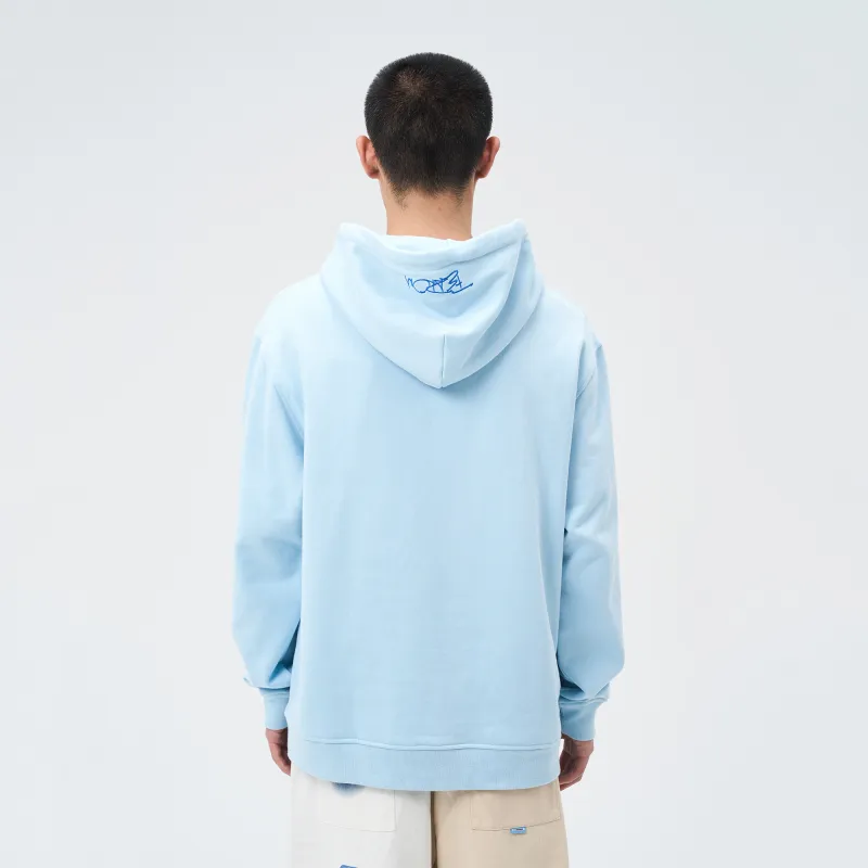 FEAROM Hooded Loose Fit Regular Sweatshirt Unisex-5