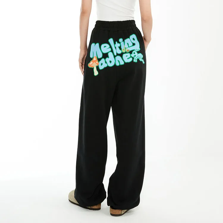 Melting Sadness Knitted Sports Pants Unisex-7