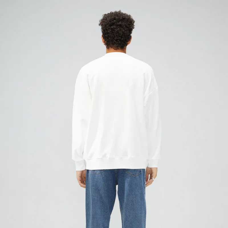 BRNR Crew Neck Loose Fit Sweatshirt Spring Fall Unisex-3