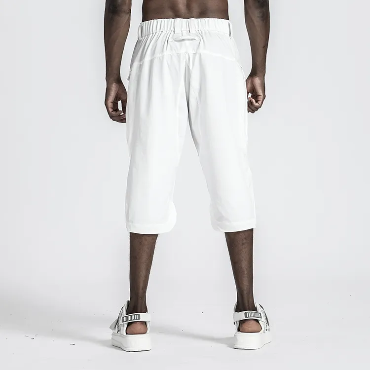 NORVINCY Urban Techwear Zip Pocket Knitted Sweatpants Unisex-13