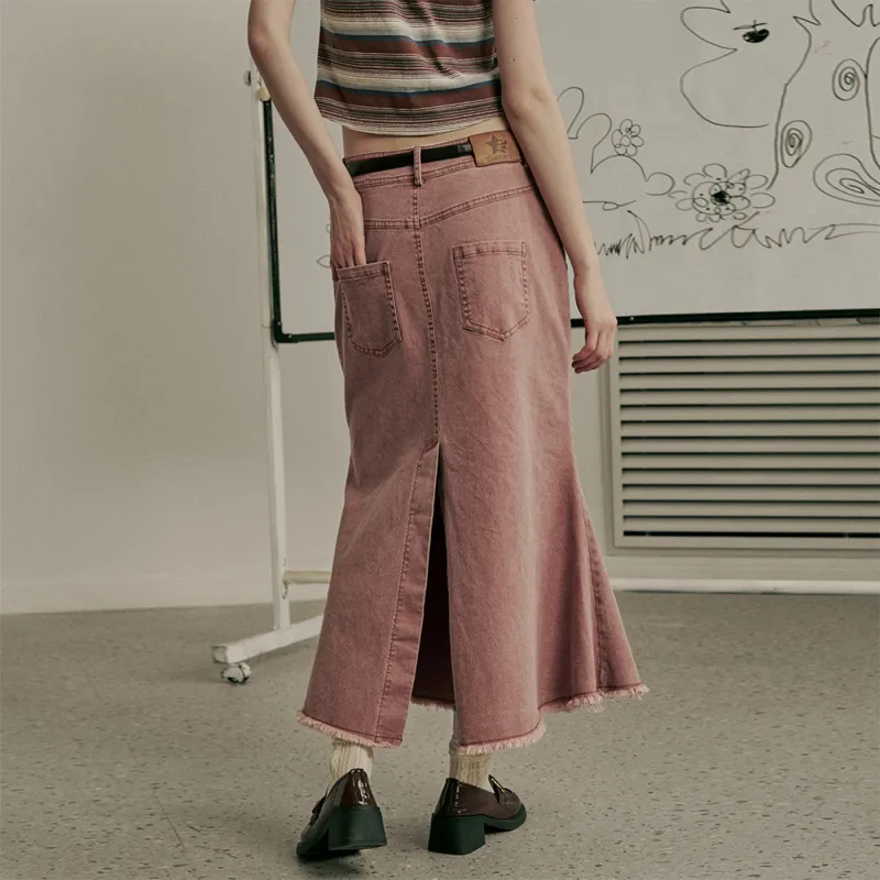 OWOX Denim Long Skirts Women's-2