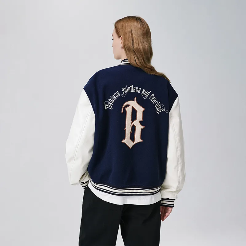 BONELESS Baseball Jacket Unisex-7