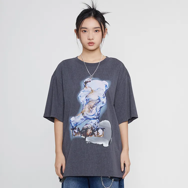 TSMLXLT T Shirts Unisex Dark Gray-2