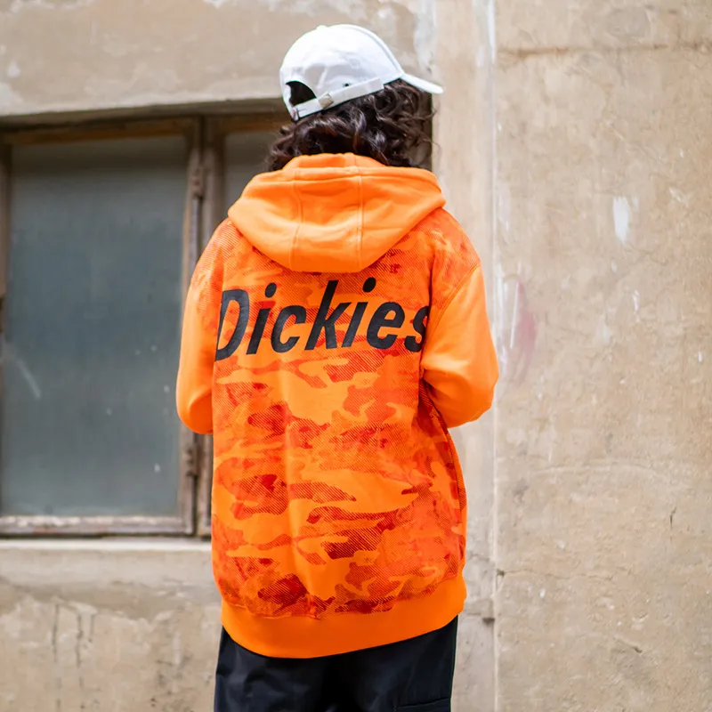 Dickies Sweatshirt Women's Orange Red-2