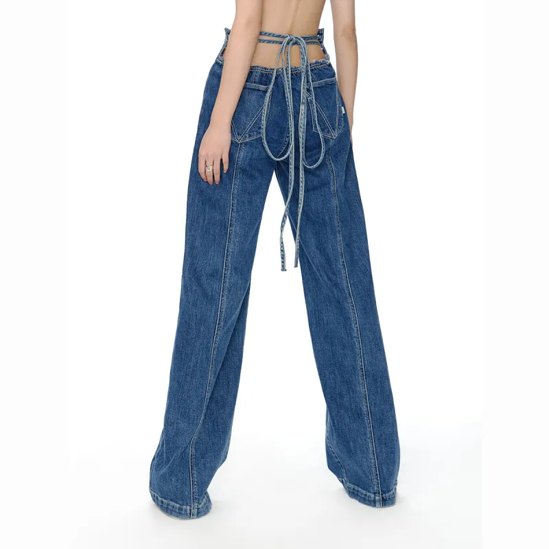 NOTAWEAR Straight Jeans Women's Midnight Blue-2