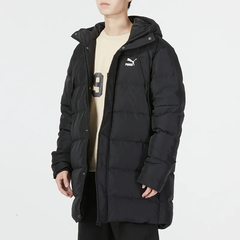 PUMA CENTRAL SAINT MARTIN Down Jacket Men's Black-4