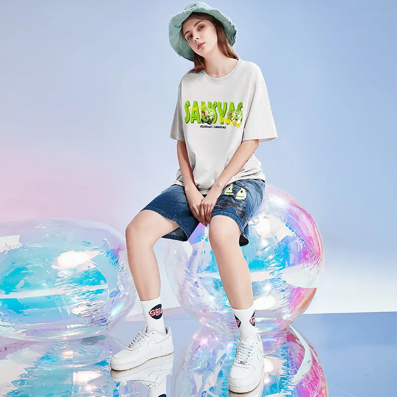 SANSYAS Vegetable Genie Co branded Model T Shirts Unisex-13