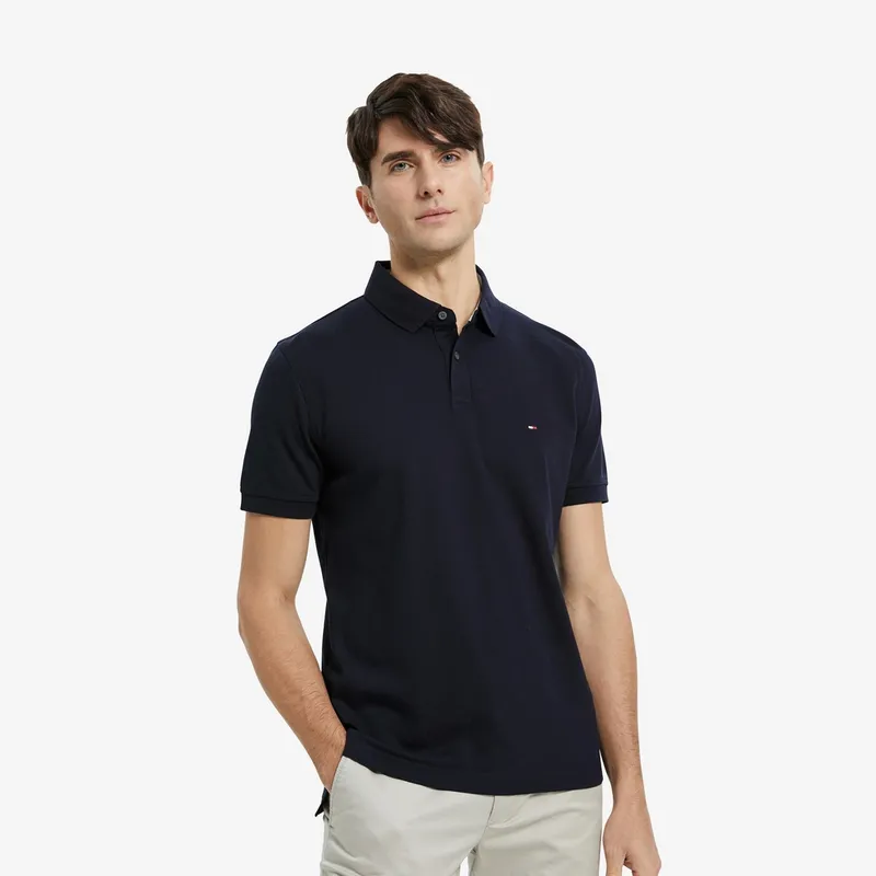 Tommy Hilfiger Polo Shirt Men's Navy Blue-2