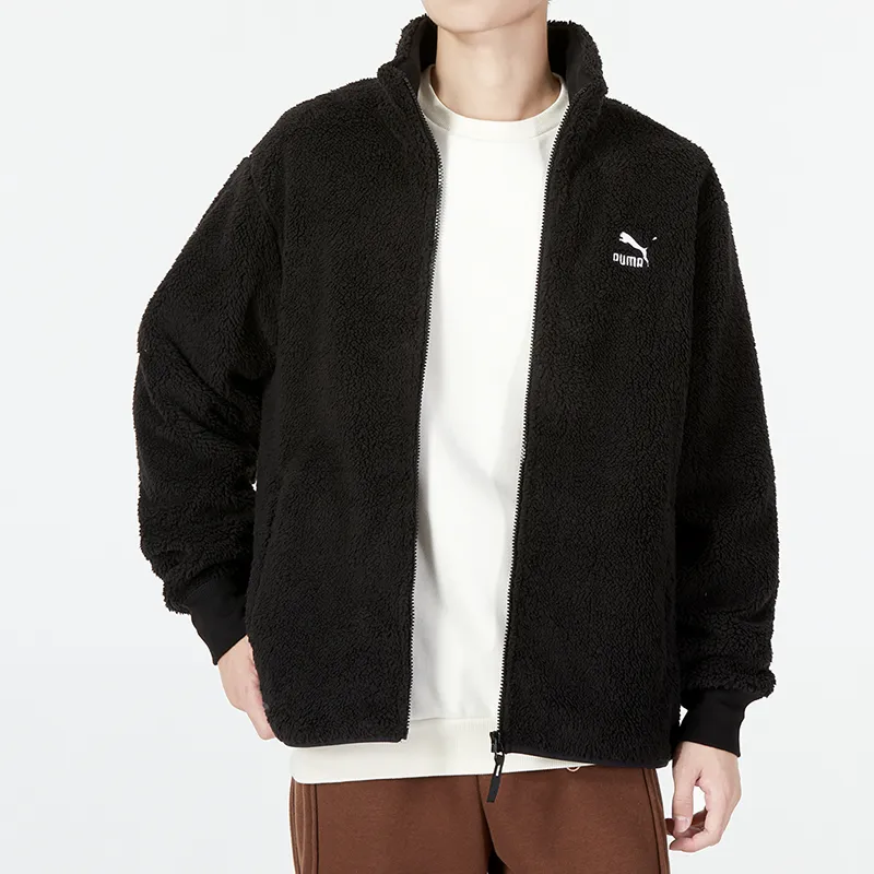 PUMA Velvet Jackets Men Black-3