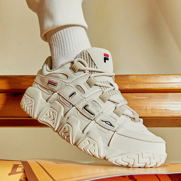 FILA FUSION Ade Barricade Sneakers 'Beige White' Women's-10