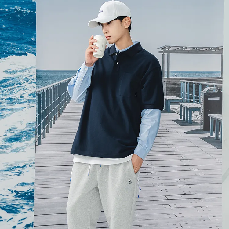 Nautica White Sail Nautica White Sail SS22 Polo Shirts Unisex-4
