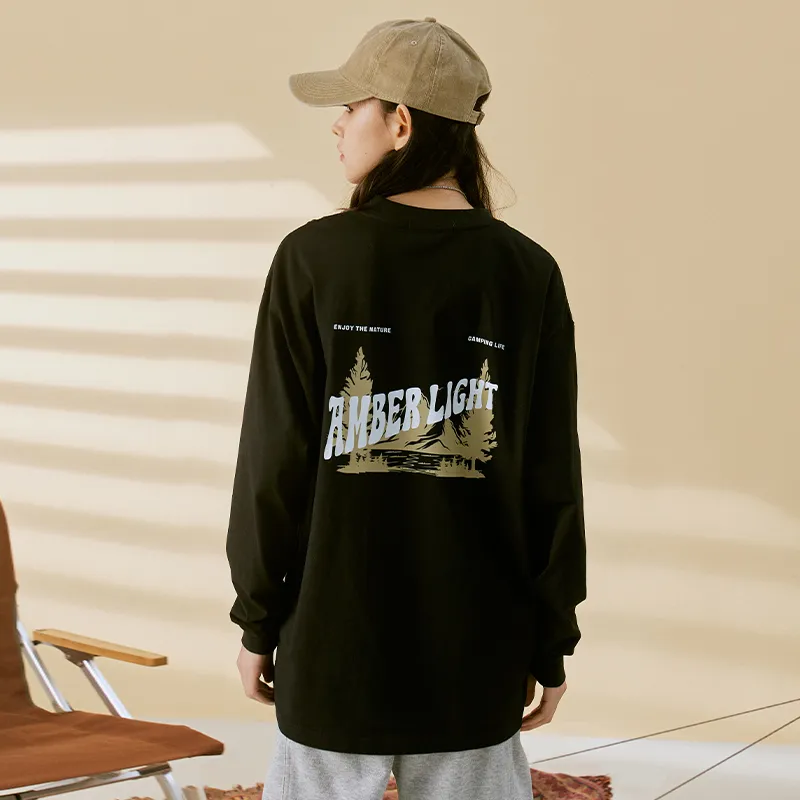 AMBER LIGHT AMBER LIGHT Mountain Outdoor T Shirts Unisex-3