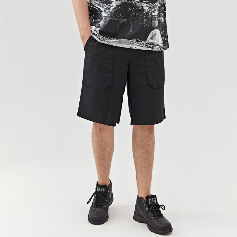 CAT Casual Shorts Unisex Black-2