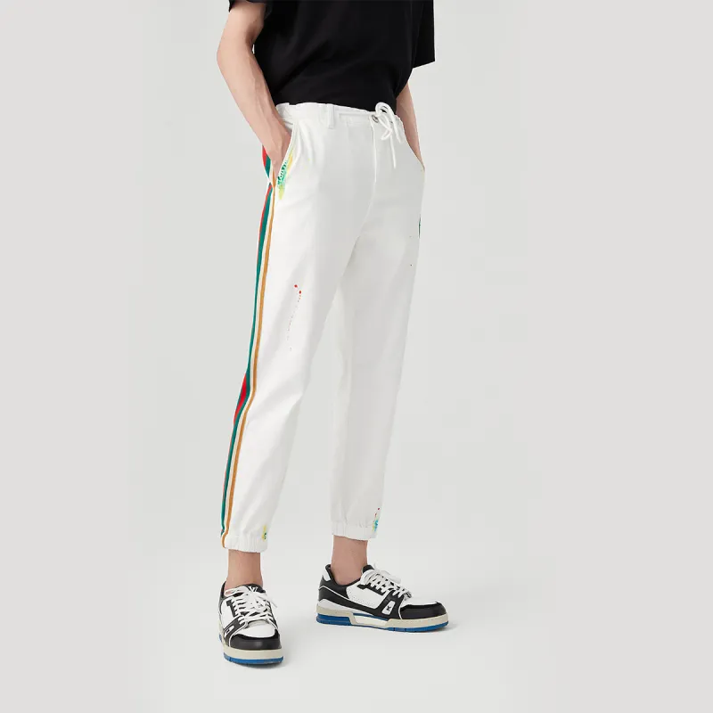 23R+ Jogger Thin Jeans Men's White-5
