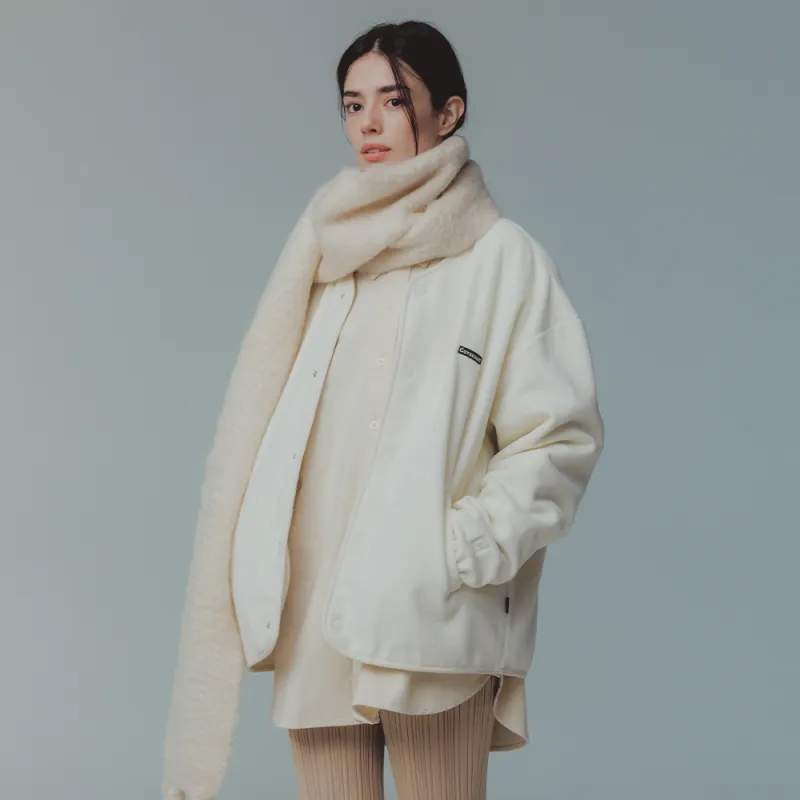 COVERNAT Jacket Unisex Ivory White-2