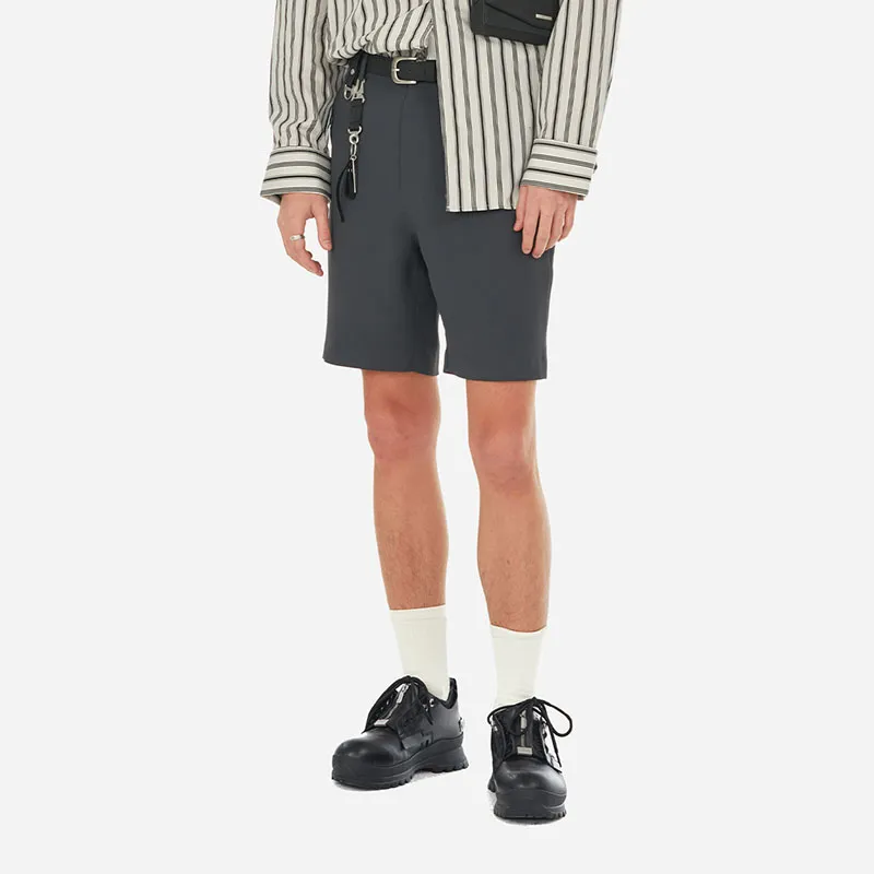 C2H4 R007 'Genesis' Casual Shorts Unisex Dark Gray-5