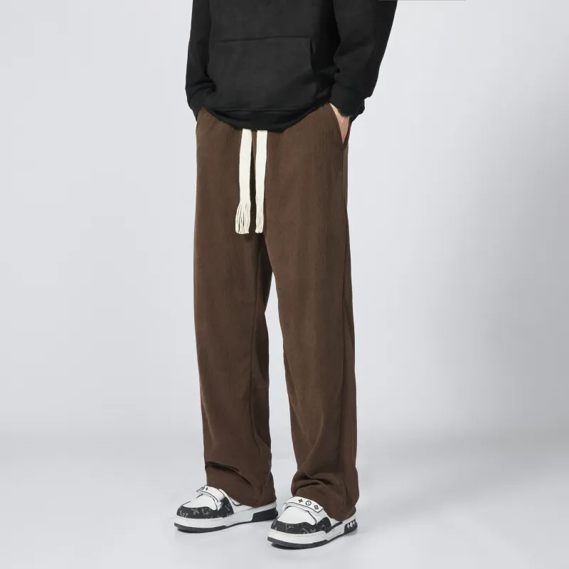 SUPEREALLY Casual Pants Unisex Maillard Style Color-8