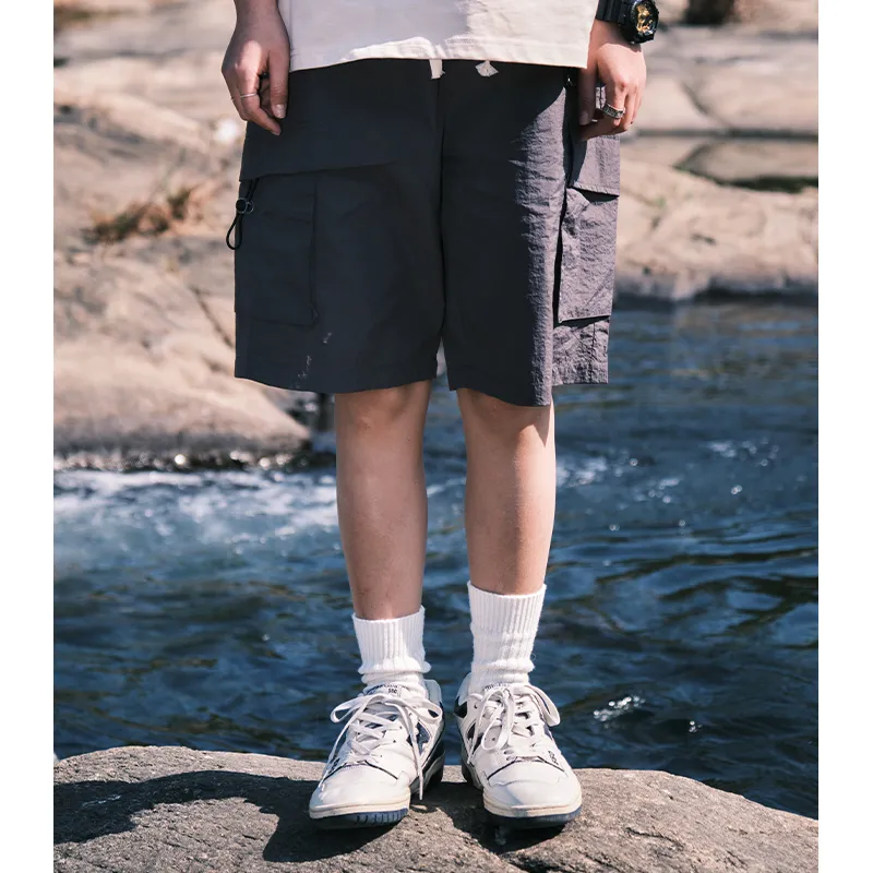 AMBER LIGHT AMBER LIGHT Mountain Outdoor Casual Shorts Unisex-9