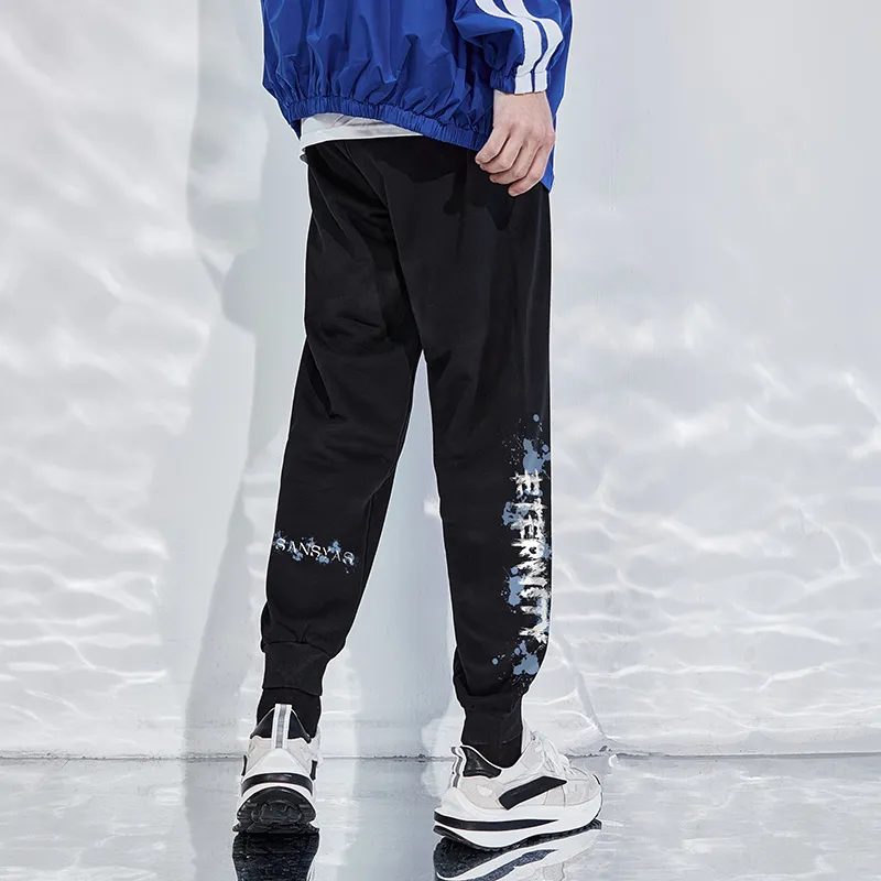 SANSYAS Casual Pants Unisex Black-6
