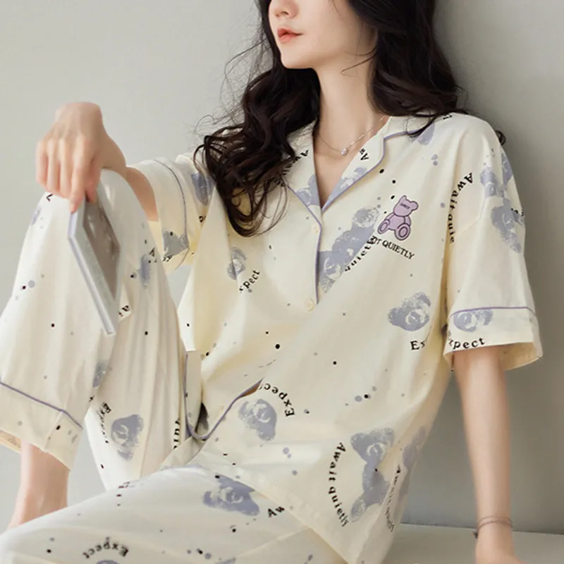 Xiang Ning Pai Women's Pajama Sets-3