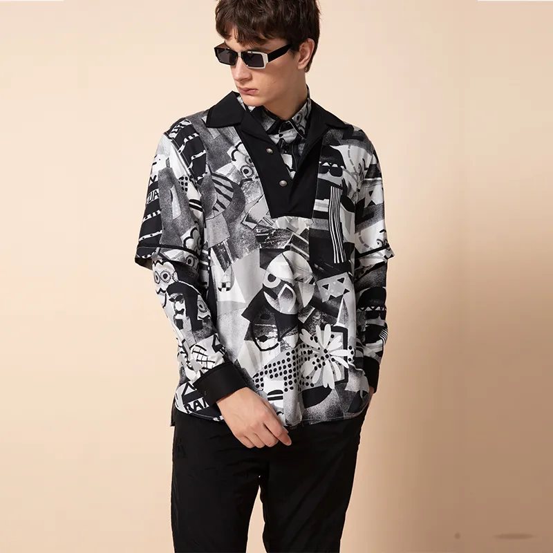 RARE Shirts Men Black-3