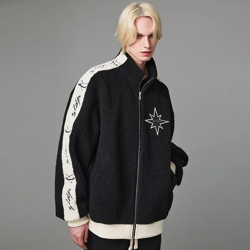 YLDP Velvet Jackets Unisex Black-2