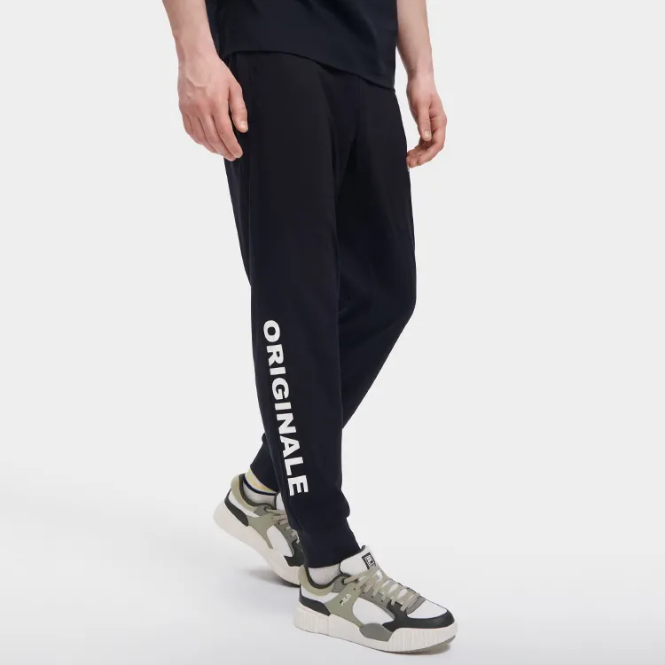 FILA Casual Pants Men Jet Black-4