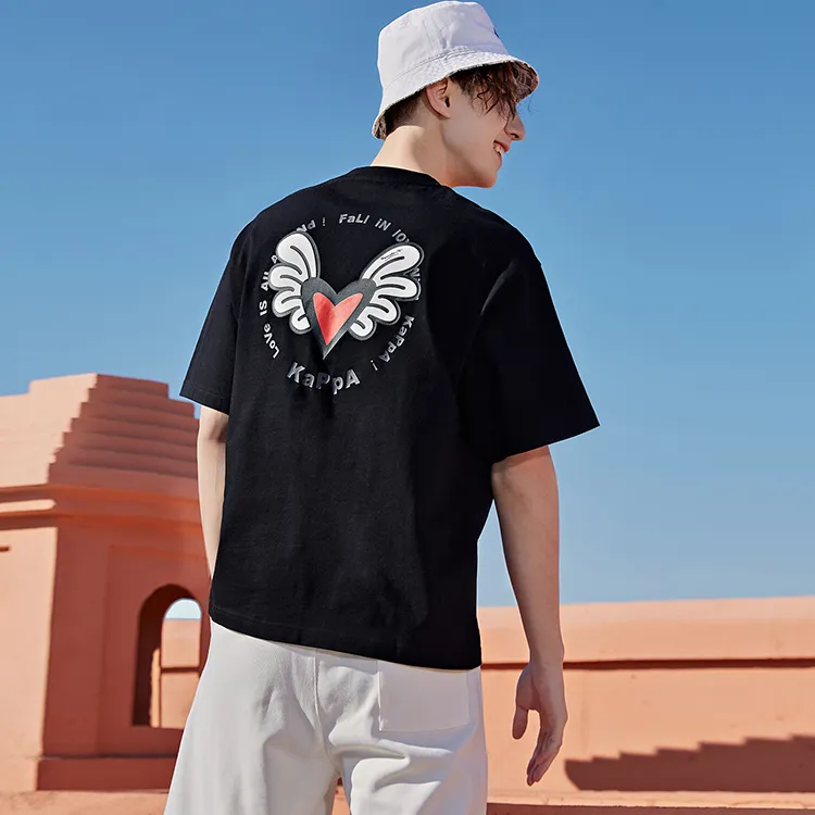 Kappa x Britto Drop Shoulder Sleeve T-Shirt Unisex-3