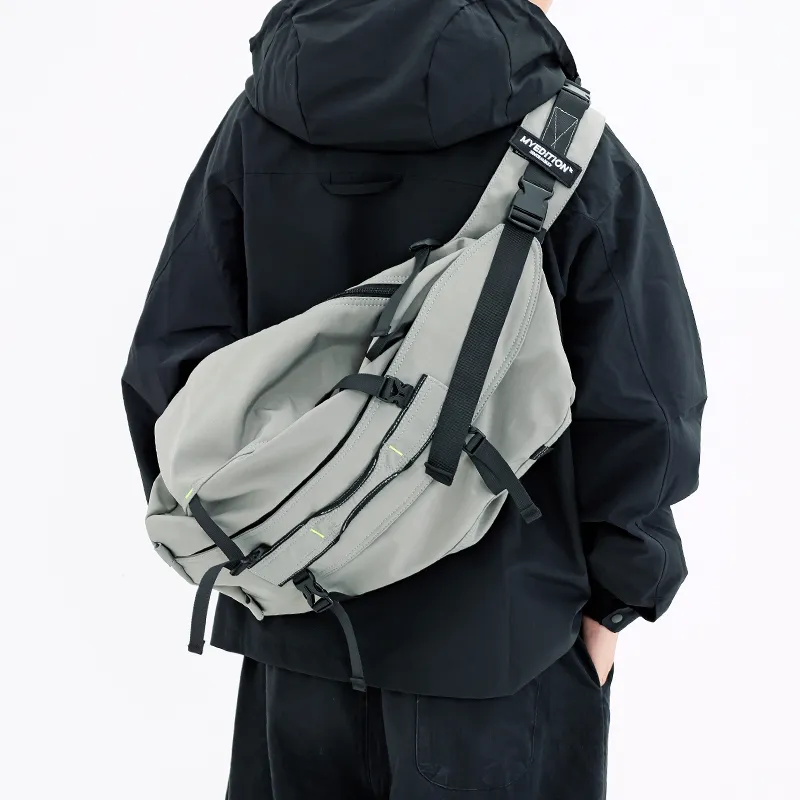 MYEDITION Messenger Bag, Gym Bag, Handbag, Shoulder Bag, Crossbody Bag, Outdoor Bag Nylon Fabric Multicolor Unisex-53