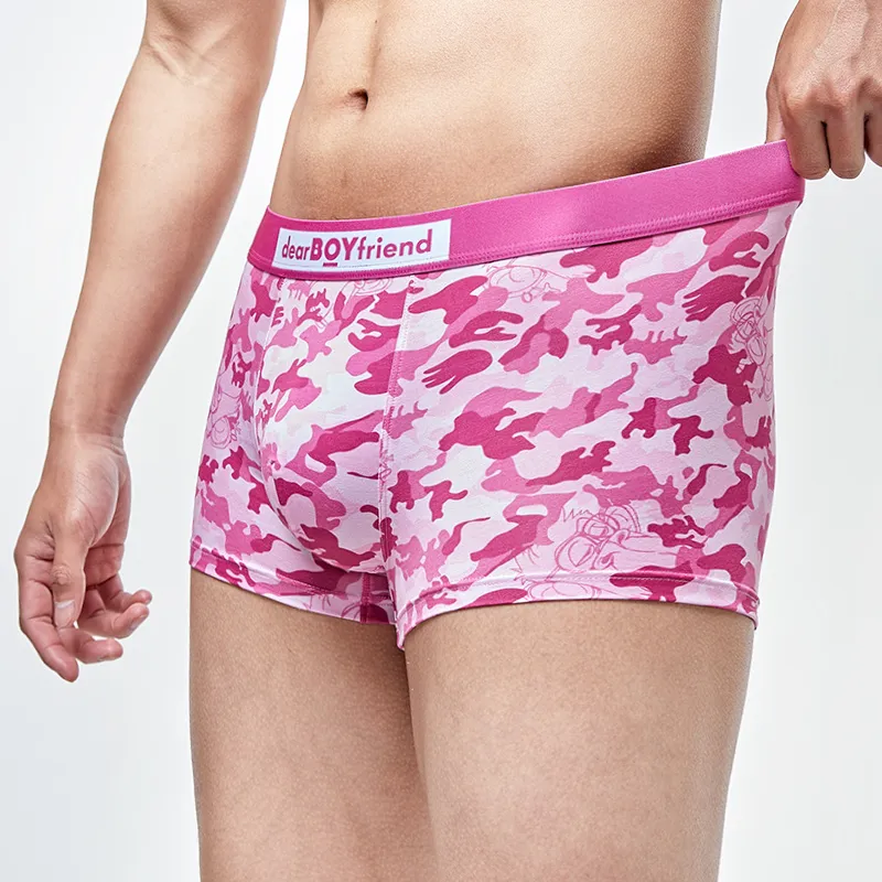 DearBoyFriend Boxer Shorts Men's 3 Pack Camouflage-2