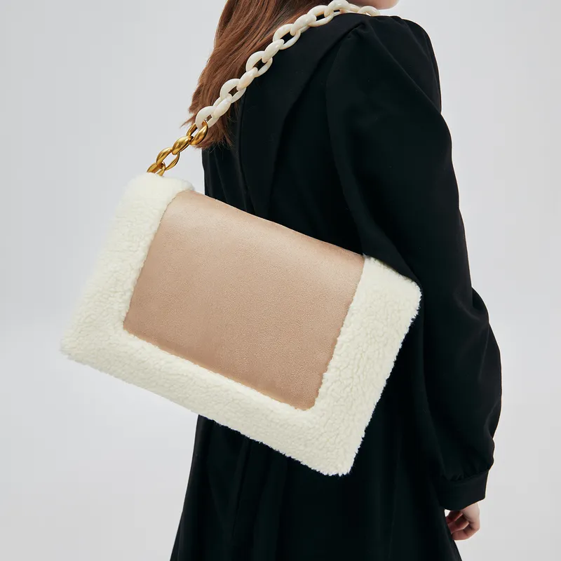 CHARLES&KEITH PU Small Square Bag One Shoulder Handbag Regular Women's Multicolor-7